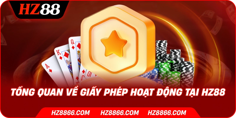 Tổng quan về giấy phép hoạt động tại HZ88